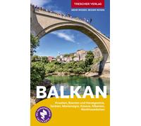 Corinna Grulich TRESCHER Reiseführer Balkan: Kroatien, Bosnien und (Tapa blanda)
