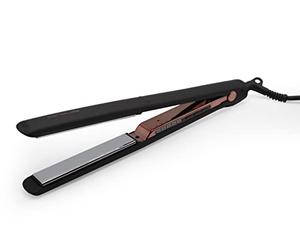Corioliss C3 | Plancha del pelo Profesional | Placas Extralargas de Titanio | Perfecta para Alisar y Hacer Ondas | Hasta 235º | Ionica | Antifrizz | Black Copper Soft Touch