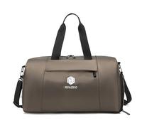 CORIOS Bolsa de Fitness Bolsa de Viaje de Gran Capacidad Oxford Bolsa de Mano Equipaje Bolsa de Natación Bolsa de Gimnasio con Compartimento Zapatos Bolsa Fin de Semana para Hombres y Mujeres Champán