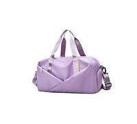 CORIOS Bolsa de Fitness Hombres Bolsa de Viaje Mujeres Bolsa de Mano Equipaje Gran Bolsa de Natación Bolsa Deportivas de Gimnasio con Bolsillo de separación húmedo y seco y Zapato Compartimento Morado