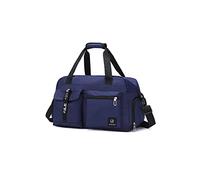 CORIOS Bolsa de Fitness Mujeres/Hombres Bolsa de Viaje Gran Bolsa de Fitness Bolsa de Natación Bolsa de Mano Equipaje Bolsa Deportivas de Gimnasio con Zapato Compartimento Azul