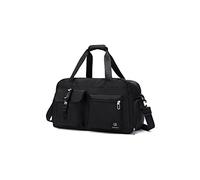 CORIOS Bolsa de Fitness Mujeres/Hombres Bolsa de Viaje Gran Bolsa de Fitness Bolsa de Natación Bolsa de Mano Equipaje Bolsa Deportivas de Gimnasio con Zapato Compartimento Negro