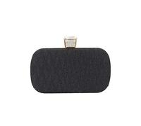 CORIOS Bolsa de Noche para Mujer Bolso de Fiesta Bolsa de Cadena Bolso Bandolera Elegante Bolso de Mano Bolso de Hombro para Fiesta de Graduación Banquete Boda Negro