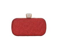 CORIOS Bolsa de Noche para Mujer Bolso de Fiesta Bolsa de Cadena Bolso Bandolera Elegante Bolso de Mano Bolso de Hombro para Fiesta de Graduación Banquete Boda Rojo