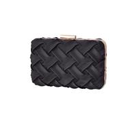 CORIOS Bolsa de Noche para Mujer Bolso de Fiesta Bolso de Mano con Cadena Bolso de Boda Retro Bolso de Hombro Elegante Clutch Bolsos Bandolera para Banquete Fiesta Partido Negro