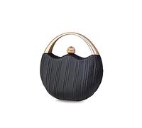 CORIOS Bolsa de Noche para Mujer Bolso de Fiesta Brillante Bolso de Mano Bolsa de Cadena Bling Bolso de Hombro Elegante Bolso Bandolera para Fiesta de Graduación Banquete Boda Negro