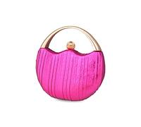 CORIOS Bolsa de Noche para Mujer Bolso de Fiesta Brillante Bolso de Mano Bolsa de Cadena Bling Bolso de Hombro Elegante Bolso Bandolera para Fiesta de Graduación Banquete Boda Rosa