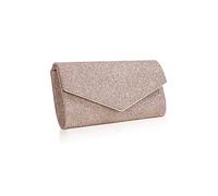 CORIOS Bolsa de Noche para Mujer Brillante Bolso de Mano Bolso de Fiesta Bling Bolso de Hombro Elegante Bolso Bandolera Bolsa de Cadena para Fiesta de Graduación Boda Banquete Champán
