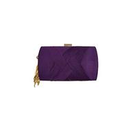 CORIOS Bolsa de Noche para Mujer Clutch con Fleco Borlas Vintage Retro Bolso de Hombro Bolso de Boda Partido Fiesta Baile Ceremonia Fiesta de Coctel Bolsos Bandolera Morado