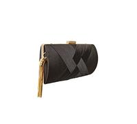 CORIOS Bolsa de Noche para Mujer Clutch con Fleco Borlas Vintage Retro Bolso de Hombro Bolso de Boda Partido Fiesta Baile Ceremonia Fiesta de Coctel Bolsos Bandolera Negro