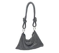 CORIOS Bolsa de Noche para Mujer Diamantes de Imitación Clutch Bolso de Fiesta Bolsos Bandolera Bolso de Hombro Bolsas de Mensajero para Fiesta de Graduación Banquete Boda Negro