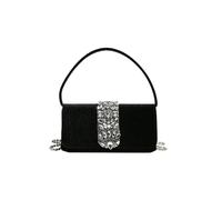 CORIOS Bolsa de Noche para Mujer Diamantes de Imitación Clutch Bolso de Fiesta Lujoso Bolso de Boda Elegante Bolso de Hombro Bolsa de Cadena Bolsos Bandolera para Banquete Fiesta de Graduación Negro