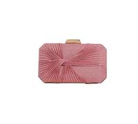 CORIOS Bolsa de Noche para Mujer Lentejuelas Clutch Bolso de Fiesta Bolso de Boda Lujoso Bolso de Hombro Bolsa de Cadena Pequeña Elegante Fiesta de Graduación Banquete Boda Bolsos Bandolera Rosa
