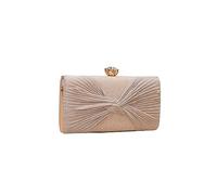 CORIOS Bolsa de Noche para Mujer Lentejuelas Clutch Diamantes de Imitación Bolso de Fiesta Bolso de Boda Bolsa de Cadena Elegante Bolso de Hombro para Banquete Boda Fiesta de Graduación Champán