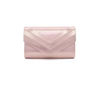 CORIOS Bolsa de Noche para Mujer Terciopelo Clutch Bolso de Fiesta Bolso de Mano con Cadena Bolso de Boda Elegante Bolso de Hombro Retro Bolso Bandolera para Fiesta de Graduación Banquete Rosa