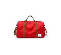 CORIOS Bolsa de Viaje Bolsa de Fitness de Gran Capacidad Bolsa de Mano Equipaje Bolsa de Gimnasio con Compartimento Zapatos Bolsa de Natación para Playa Bolsa Fin de Semana para Hombres y Mujeres Rojo