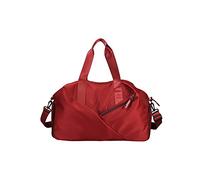 CORIOS Bolsa de Viaje Mujeres/Hombres Bolsa de Fitness Gran Bolsa Deportivas de Gimnasio Bolsa de Natación Bolsa de Mano Equipaje con Bolsillo de separación húmedo y seco y Zapato Compartimento Rojo