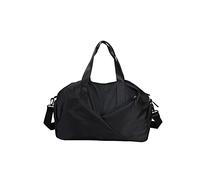 CORIOS Bolsa de Viaje Mujeres/Hombres Bolsa de Fitness Gran Bolsa Deportivas de Gimnasio Bolsa de Natación Bolsa de Mano Equipaje con Bolsillo de separación húmedo y seco y Zapato Compartimento Negro