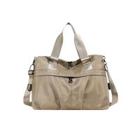 CORIOS Bolsa de Viaje para Mujeres Bolsa de Fitness de Gran Capacidad Bolsa de Mano Equipaje Nylon Bolsa de Gimnasio Bolsa Fin de Semana Bolsa de Natación Bolso de Hombro Bolso Bandolera Caqui