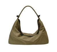 CORIOS Bolso a Mano Tote de Lona para Mujeres Gran Capacidad Bolso de Hombro Multifuncional Bolso de Axila para Citas Trabajo Viajes Compras Verde
