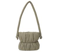 CORIOS Bolso Acolchada de Plumón Mujer Bolso de Hombro de Nailon Acolchado Bolso de Mano Esponjoso Pequeño Bolso Shopper Bolsa de Ocio Ligero Bolso Tote para Viajes Compras Trabajo Verde Militar
