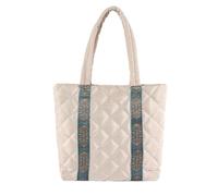 CORIOS Bolso Acolchada para Mujer Nylon Bolso de Mano Impermeable Bolso de Hombro Gran Capacidad Bolso Shopper Bolsa de Ocio Moda Bolsa para Las Axilas Ligero Bolso Tote Caqui