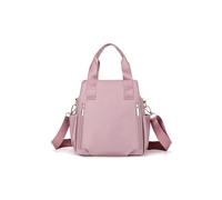 CORIOS Bolso Bandolera Bolsas de Nylon para Mujer Impermeable Bolso de Hombro Bolsa de Ocio Ligero Bolso de Mano Multifunción Bolsos Cruzados Bolso Tote para Viajes Trabajo Citas Compras Rosa