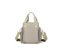 CORIOS Bolso Bandolera Bolsas de Nylon para Mujer Impermeable Bolso de Hombro Bolsa de Ocio Ligero Bolso de Mano Multifunción Bolsos Cruzados Bolso Tote para Viajes Trabajo Citas Compras Gris