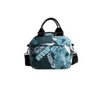 CORIOS Bolso Bandolera de Lona Bolso de Hombro para Mujer Casual Bolso de Mano Bolsa de Ociopara Capacidad Media Bolsa Shopper Multifuncional Bolso Tote para Viajes Trabajo Citas Compras Verde