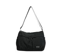CORIOS Bolso Bandolera para Mujer Bolsas de Oxford Impermeable Bolso de Hombro Ligero Bolso de Mano Bolsa de Ocio Multifunción Bolsos Cruzados Trabajo Viajes Compras Citas Bolso Tote Negro