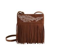 CORIOS Bolso de Bandolera de Ante para Mujer Bolso de Hombro con Borlas Retro Flecos Bolso de Mano Western Flecos Monedero Retro Elegante Bolso Cruzado Hobo Tote para Viajes Compras Trabajo Marrón