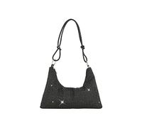 CORIOS Bolso de Fiesta para Mujer Bolsa de Noche Diamantes de Imitación Clutch Bolsos Bandolera Bolso de Hombro Elegante Bolsas de Mensajero para Fiesta de Graduación Boda Banquete Negro