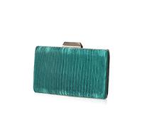 CORIOS Bolso de Fiesta para Mujer Clutch de Cuero PU Elegante Bolsos Bandolera Brillante Bolsa de Noche Bolso de Boda Bolso de Hombro para Fiesta de Graduación Boda Banquete Verde