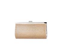 CORIOS Bolso de Fiesta para Mujer Diamantes de Imitación Clutch Bolso de Boda Bolsa de Noche Elegante Bolso de Hombro Pequeña Bolsos Bandolera para Fiesta de Graduación Boda Banquete Oro
