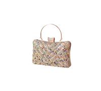 CORIOS Bolso de Fiesta para Mujer Diamantes de Imitación Clutch Bolso de Boda Elegante Bolsa de Noche Formal Bolsos Bandolera Bolso de Hombro Pequeña para Fiesta de Graduación Boda Banquete Multicolor