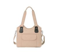 CORIOS Bolso de Hombro para Mujer Bolsas de Nylon Impermeable Bolso de Mano Bolsa de Ocio Ligero Bolso Bandolera Multifunción Bolsos Cruzados Bolso Tote para Viajes Compras Citas Trabajo Caqui