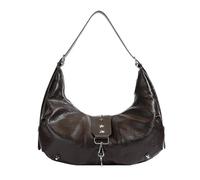 CORIOS Bolso de Hombro para Mujer Retro 90s Bolso de Mano PU Cuero Impermeable Bolso de Bandolera Moda Bolso Shopper Único Bolso Tote Elegante Bolsa para Las Axilas Café