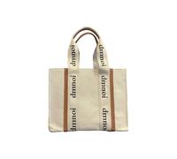 CORIOS Bolso de Mano de Lona para Mujer Casual Bolso de Hombro Grande Bolsa Shopper Ocio Bolso Bandolera Multifuncional Tote para Compras Trabajo Citas Viajes Marrón