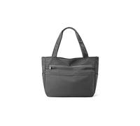 CORIOS Bolso de Mano para Mujer Bolsas de Nylon Impermeable Bolso de Hombro Bolsa de Ocio Bolso Shopper Multifuncional Bolso Tote para Viajes Compras Citas Trabajo Gris