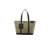 CORIOS Bolso de Mano para Mujer Bolso de Hombro de Lona Gran Capacidad Bolsa Shopper Bolsa de Ocio Multifuncional Compras Trabajo Citas Viajes Bolso Tote Verde
