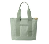 CORIOS Bolso de Mano para Mujer Gran Capacidad Bolso de Hombro Bolso Tote de Lona Bolsa de Ociopara Multifuncional Bolsa Shopper para Trabajo Compras Viajes Citas Verde