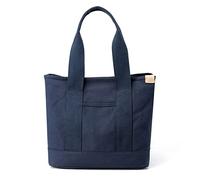 CORIOS Bolso de Mano para Mujer Gran Capacidad Bolso de Hombro Bolso Tote de Lona Bolsa de Ociopara Multifuncional Bolsa Shopper para Trabajo Compras Viajes Citas Azul Oscuro