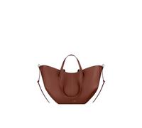 CORIOS Bolso de Mano para Mujer PU Cuero Bolsa de Cubo Elegante Bolsos de Hombro Gran Capacidad Bolsa Shopper Moda Tote 2pcs para Trabajo Viajes Compras Cognac S