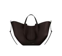 CORIOS Bolso de Mano para Mujer PU Cuero Bolsa de Cubo Elegante Bolsos de Hombro Gran Capacidad Bolsa Shopper Moda Tote 2pcs para Trabajo Viajes Compras Ébano L