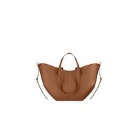 CORIOS Bolso de Mano para Mujer PU Cuero Bolsa de Cubo Elegante Bolsos de Hombro Gran Capacidad Bolsa Shopper Moda Tote 2pcs para Trabajo Viajes Compras Marrón S