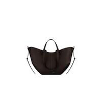 CORIOS Bolso de Mano para Mujer PU Cuero Bolsa de Cubo Elegante Bolsos de Hombro Gran Capacidad Bolsa Shopper Moda Tote 2pcs para Trabajo Viajes Compras Ébano S