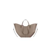 CORIOS Bolso de Mano para Mujer PU Cuero Bolsa de Cubo Elegante Bolsos de Hombro Gran Capacidad Bolsa Shopper Moda Tote 2pcs para Trabajo Viajes Compras Gris S