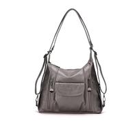 CORIOS Bolso de Mano para Mujer PU Cuero Bolso de Hombro Gran Capacidad Bolso Shopper Elegante Bolso Tote Moda Bolso Cruzados Bolsa para Las Axilas Mochila para Trabajo Compras Viajes Champán