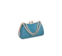 CORIOS Bolso de Noche para Mujer Clutch de Mármol Bolso de Boda Bolsa de Noche Moda Cartera de Mano Elegante Bolso de Hombro Bolsos Bandolera para Fiesta de Graduación Banquete Boda Azul