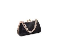 CORIOS Bolso de Noche para Mujer Clutch de Mármol Bolso de Boda Bolsa de Noche Moda Cartera de Mano Elegante Bolso de Hombro Bolsos Bandolera para Fiesta de Graduación Banquete Boda Negro
